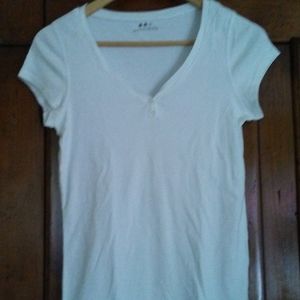 Boston Proper (medium) white t-shirt